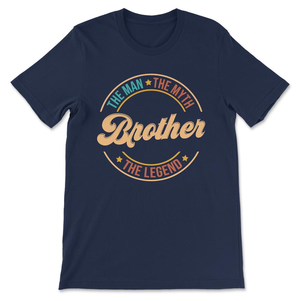 the man the myth the legend Gift Tee - Unisex T-Shirt - Navy