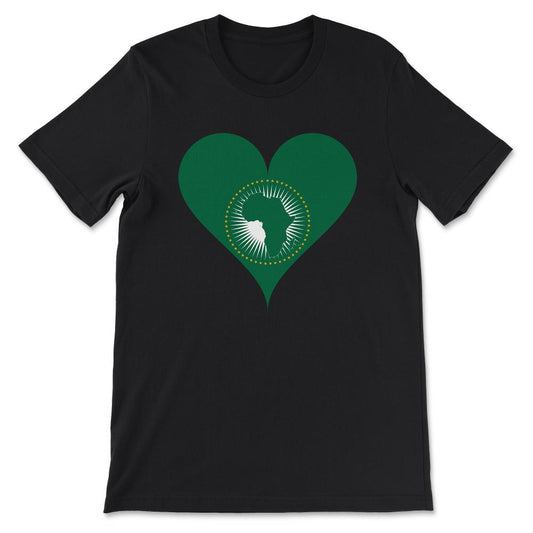 Africa Map - Love Africa Native African Gift Gift Tee - Unisex T-Shirt - Black