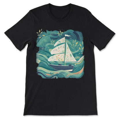 Done - Boat Boating Sailor Sailboat Sailing Ship Nautical Captain - Black