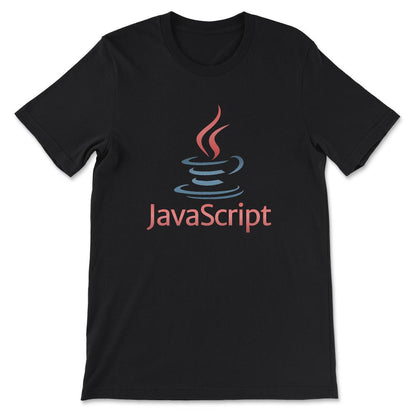 Javascript Java Parody Shirt Gift Tee - Unisex T-Shirt - Black