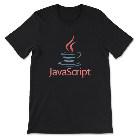 Javascript Java Parody Shirt Gift Tee - Unisex T-Shirt - Black