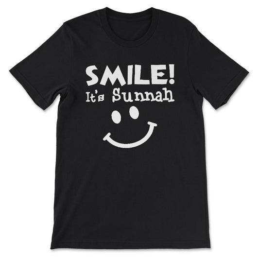 smaile its sunnah Gift Tee - Unisex T-Shirt - Black