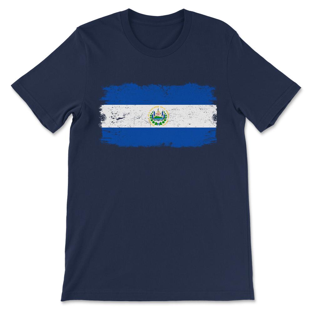 El Salvador Country Flag El Salvador Tourist El Salvador Team Gift - Navy