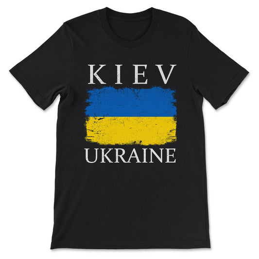 Kiev Ukraine Kiev Tourist Ukraine Visitor Ukraine Tourist Gift Tee - - Black