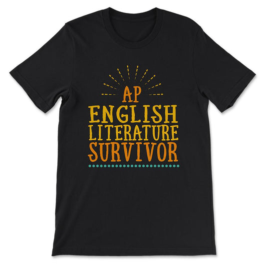 ap english literature Gift Tee - Unisex T-Shirt - Black