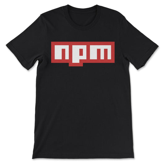 npm Gift Tee - Unisex T-Shirt - Black
