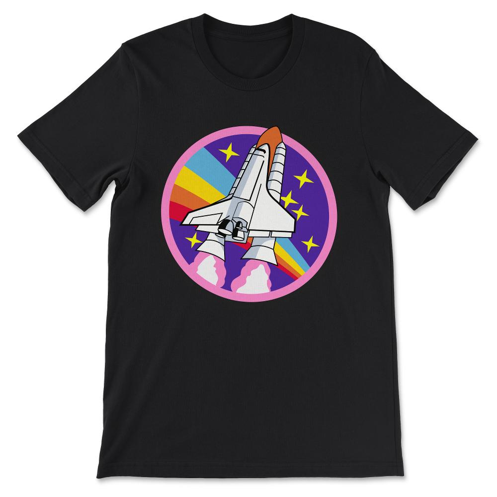 Space Shuttle Science Gifts Space Shuttle Future Astronaut Rocket - Black