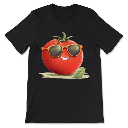 Tomato Gardening Gardener Vegan Fruit Vegetable Tomatoes Fun Gift Tee - Black