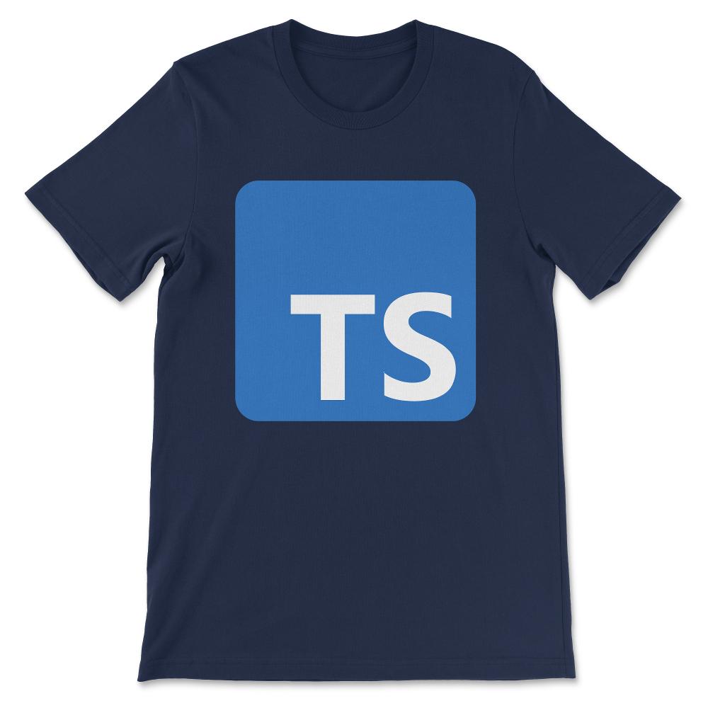 Typescript Gift Tee - Unisex T-Shirt - Navy