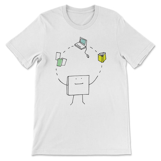 Geek Nerd Shirt 1 Gift Tee - Unisex T-Shirt - White