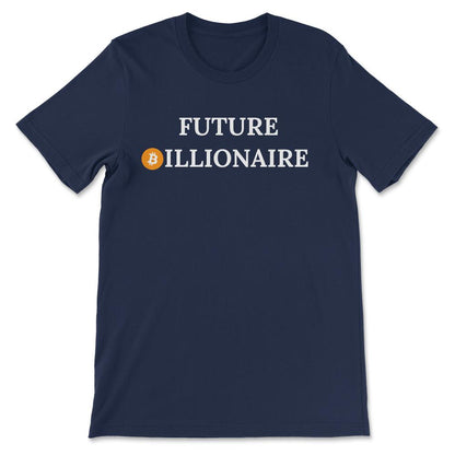 Bitcoin BTC Coin Crypto Trader #bitcoin Future Freedom Gift Gift Tee - Navy