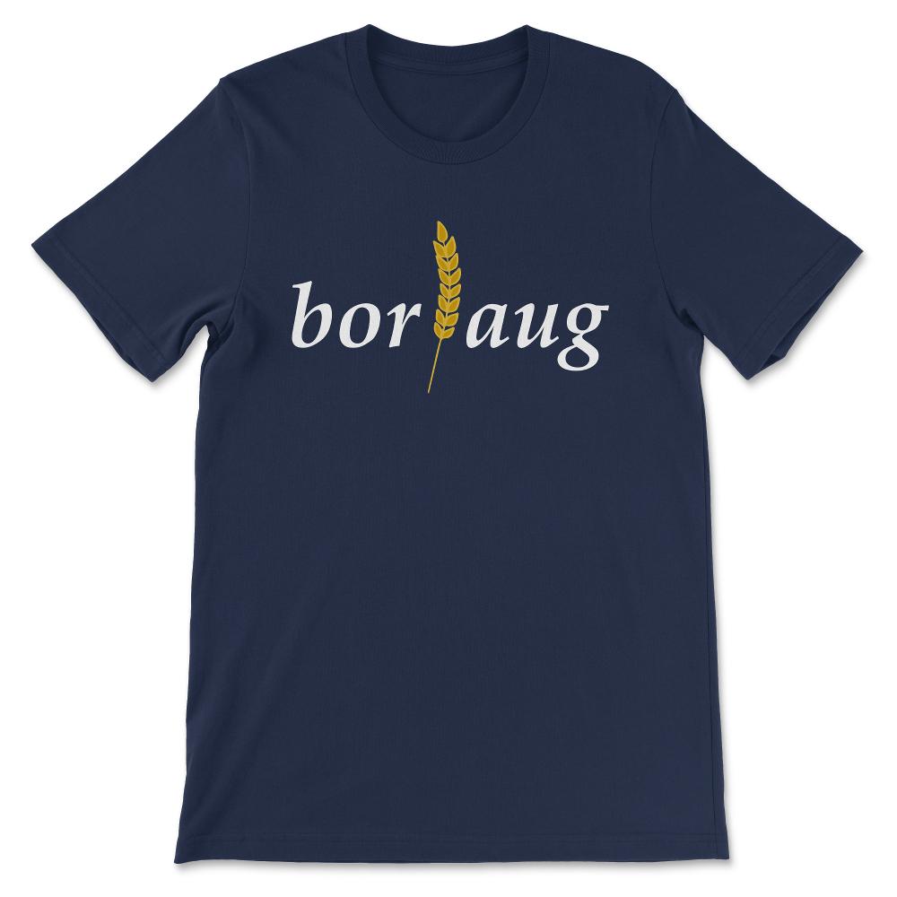 bor white Gift Tee - Unisex T-Shirt - Navy