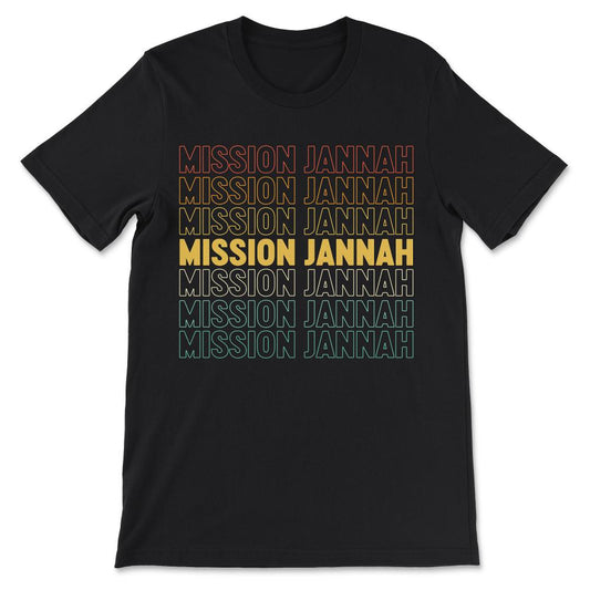 misson jannah Gift Tee - Unisex T-Shirt - Black