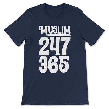muslim Gift Tee - Unisex T-Shirt - Navy