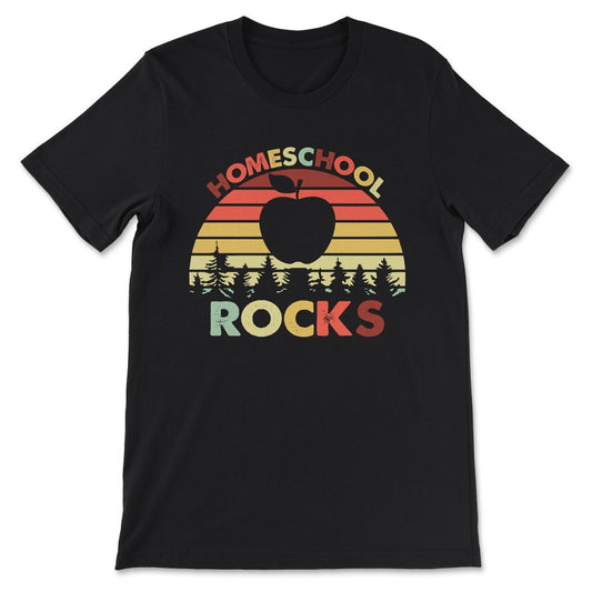 I Love Homeschooling Homeschool Home school Mom Dad Boy Girl Gift Tee - Black