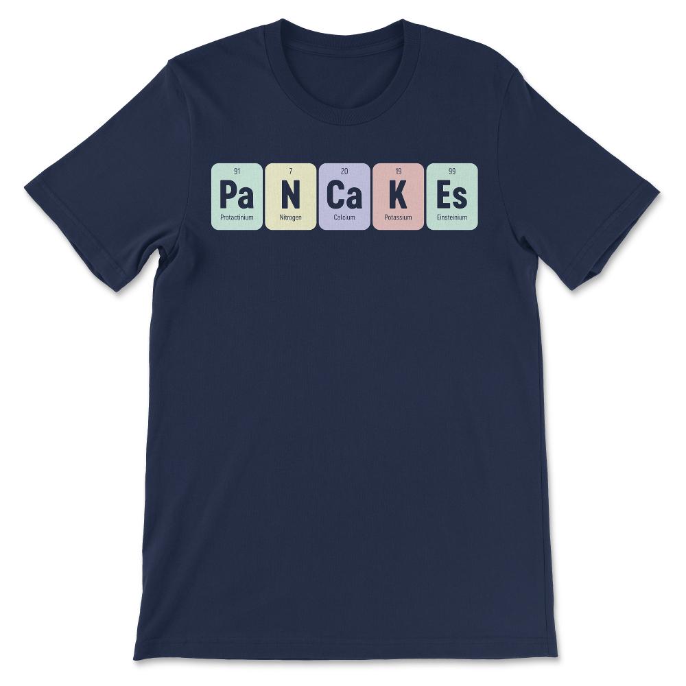 pancakes Gift Tee - Unisex T-Shirt - Navy