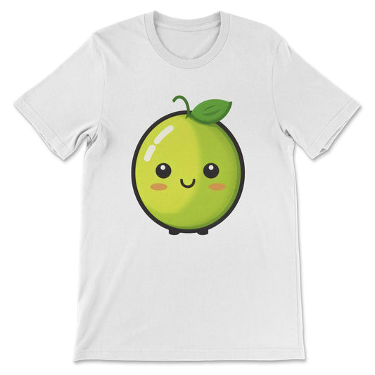 Done - Lime Cute Funny Citrus Fruit Lover Summer Vegan Kawaii Juice - White