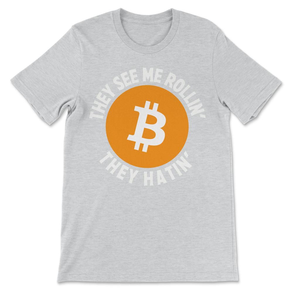 Bitcoin BTC Coin Crypto Trader #bitcoin Future Freedom Gift Gift Tee - Ash