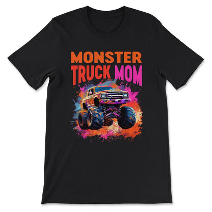 Done - Monster Truck Big Retro Race Dad Trucker Lover Jam Vintage - Black