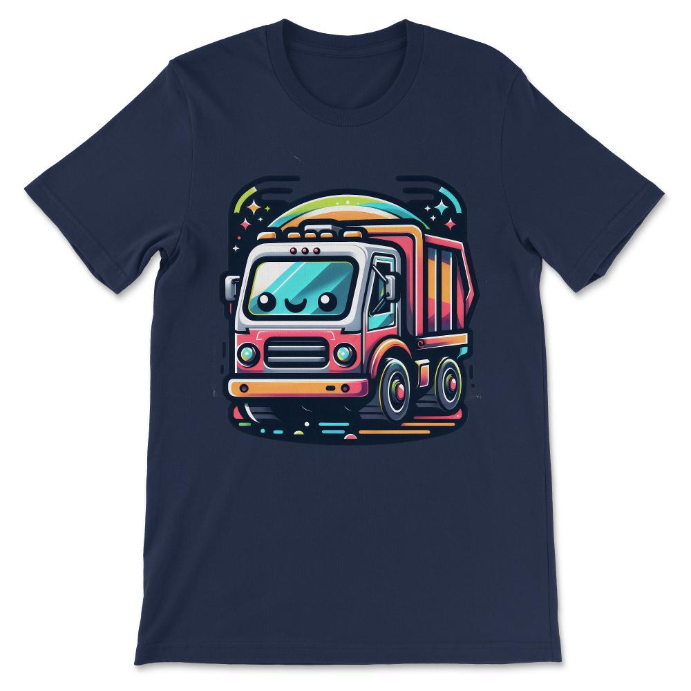 Truck - Lorry Trucks Colorful Lorry Truck Toddler Boy Girl Kids Gift - Navy