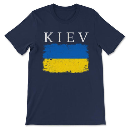 Kiev Ukraine Kiev Tourist Ukraine Visitor Ukraine Tourist Gift Tee - - Navy