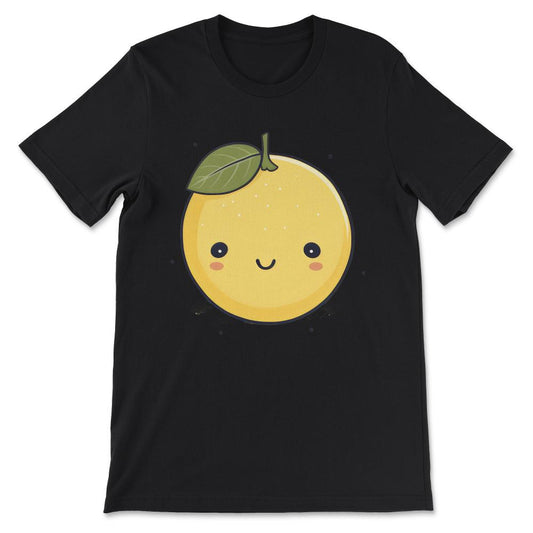 Lemon Funny Cute Lemon Summer Citrus Fruit Lovers Lemonade Gift Tee - - Black