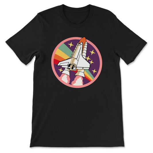 Space Shuttle Science Gifts Space Shuttle Future Astronaut Rocket - Black