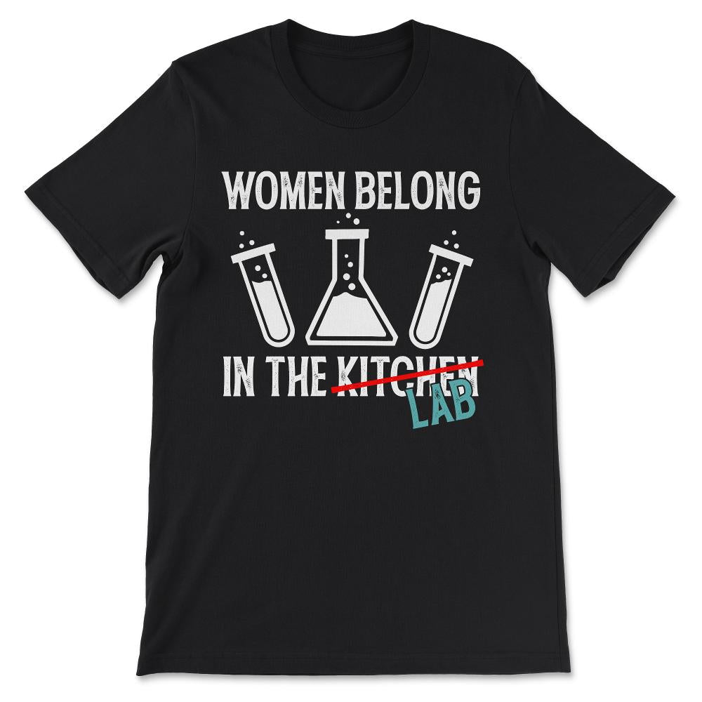 women belong Gift Tee - Unisex T-Shirt - Black