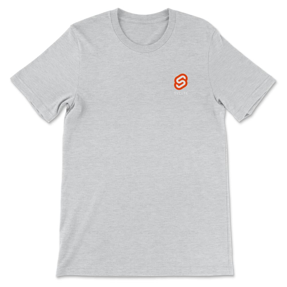 Svelete Programming Pocket Logo Shirt 2 Gift Tee - Unisex T-Shirt - Ash