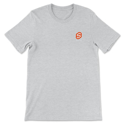 Svelete Programming Pocket Logo Shirt 2 Gift Tee - Unisex T-Shirt - Ash