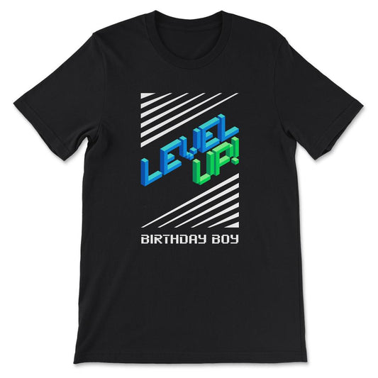 Gamer Boy Birthday Shirt 1 Gift Tee - Unisex T-Shirt - Black