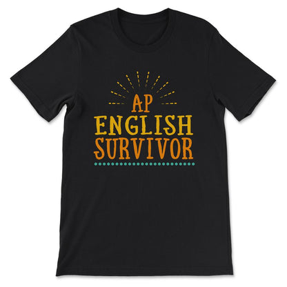 ap english Gift Tee - Unisex T-Shirt - Black