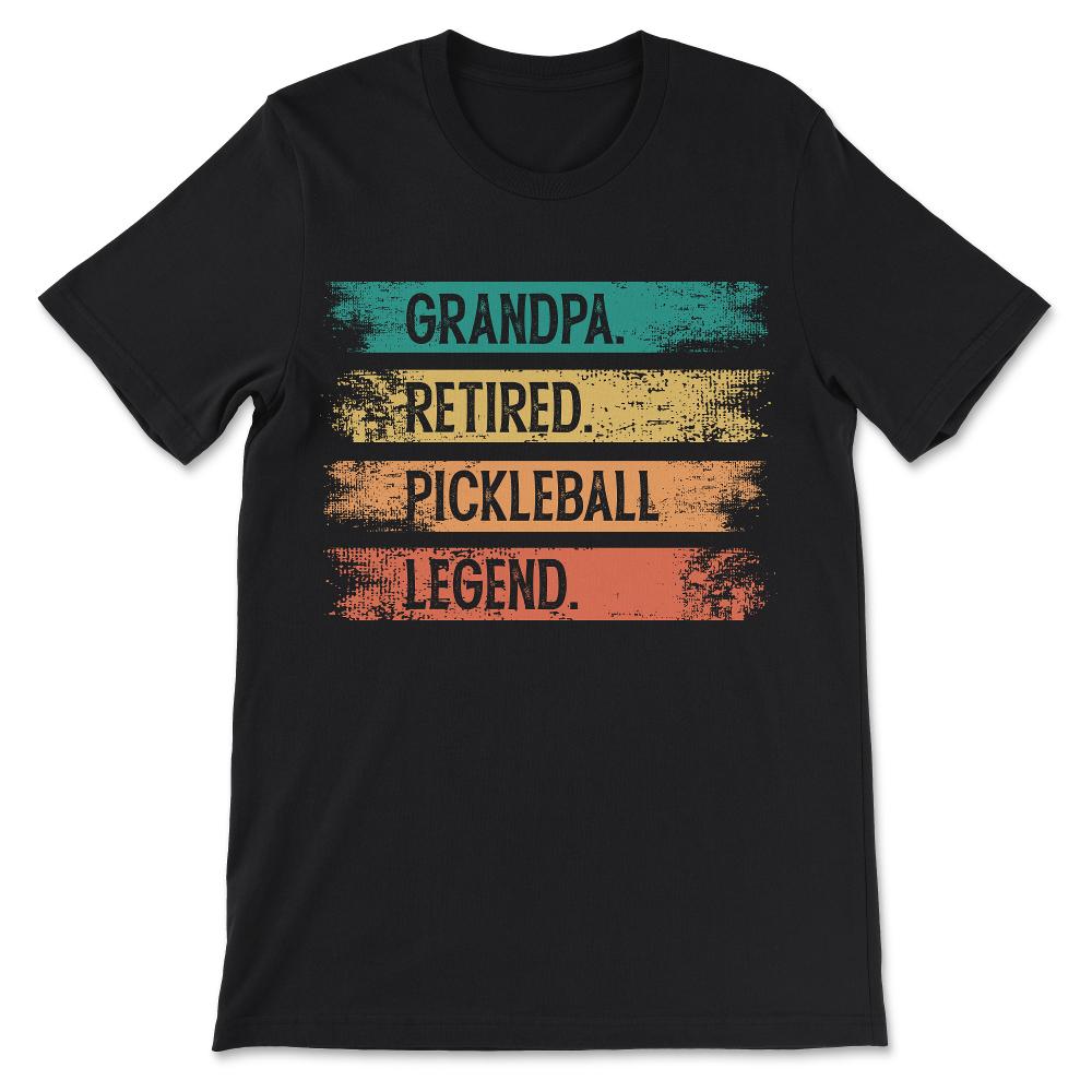 grandpa retired Gift Tee - Unisex T-Shirt - Black