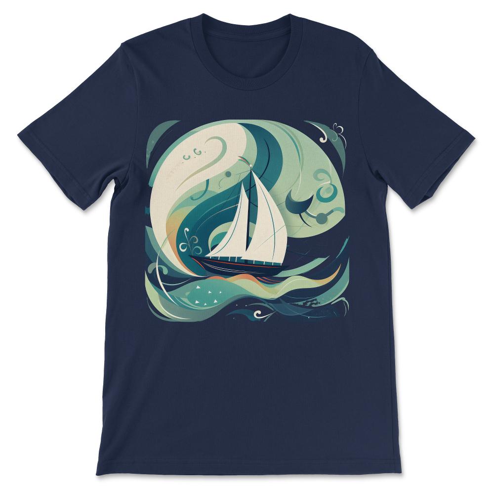 Done - Boat Boating Sailor Sailboat Sailing Yachting Nautical Lover - Navy