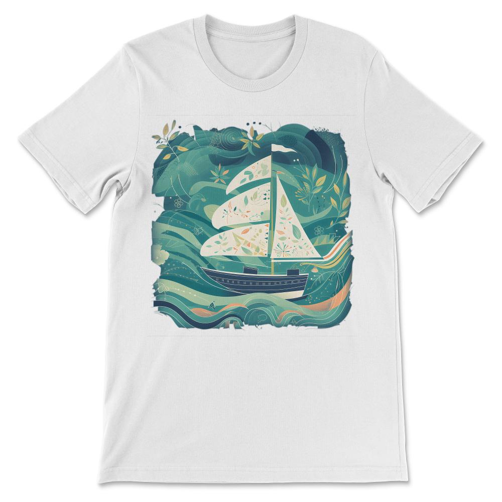 Done - Boat Boating Sailor Sailboat Sailing Ship Nautical Captain - White