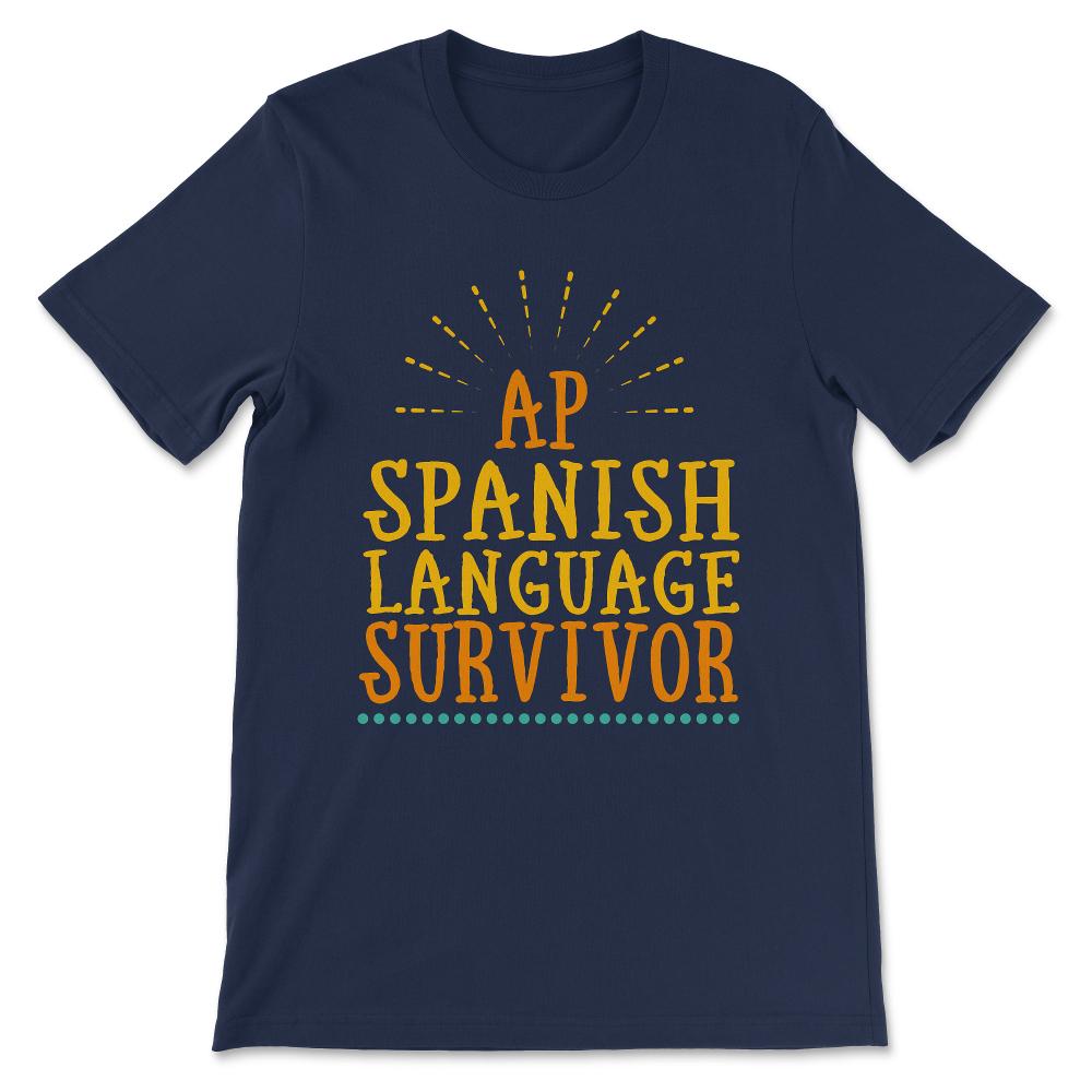 spanish language Gift Tee - Unisex T-Shirt - Navy