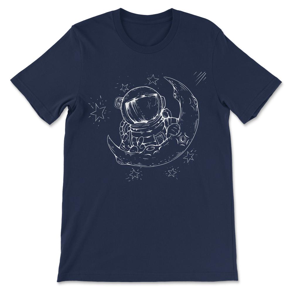 Astronaut Shirt 1 Gift Tee - Unisex T-Shirt - Navy