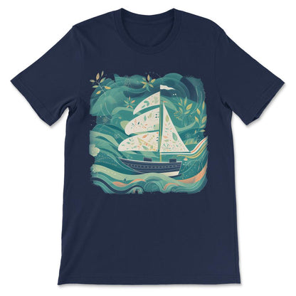 Done - Boat Boating Sailor Sailboat Sailing Ship Nautical Captain - Navy