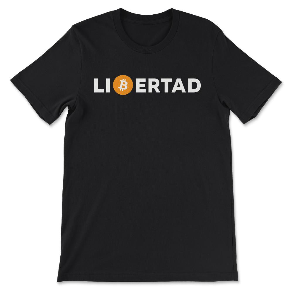 Spanish Bitcoin Shirt 1 Gift Tee - Unisex T-Shirt - Black