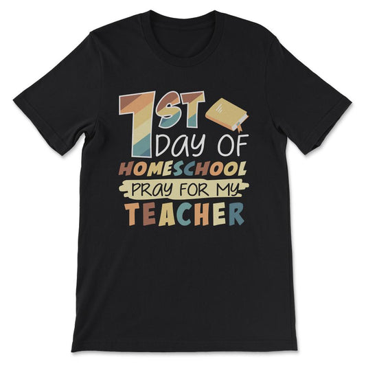 I Love Homeschooling Homeschool Home school Mom Dad Boy Girl Gift Tee - Black