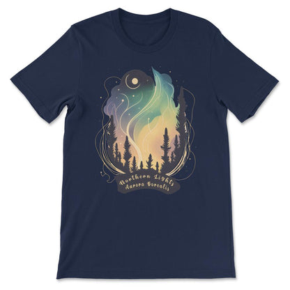 tree with fire Gift Tee - Unisex T-Shirt - Navy