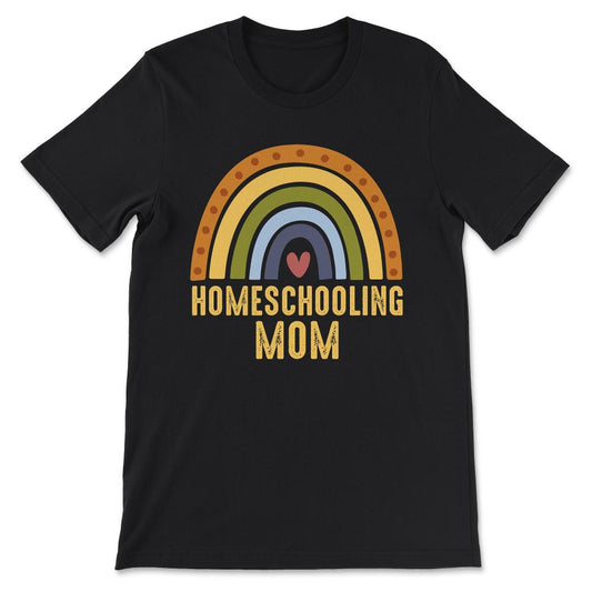 I Love Homeschooling Homeschool Home school Mom Dad Boy Girl Gift Tee - Black