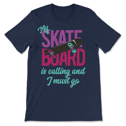 Stakeboard Shirt 8 Gift Tee - Unisex T-Shirt - Navy