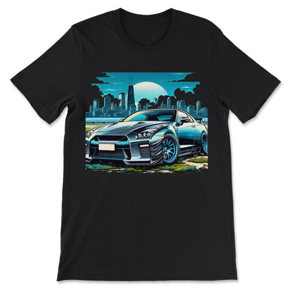 Luxury Car Racer Sport Lover Supercar Turbo Racing Fast Cool Gift Tee - Black