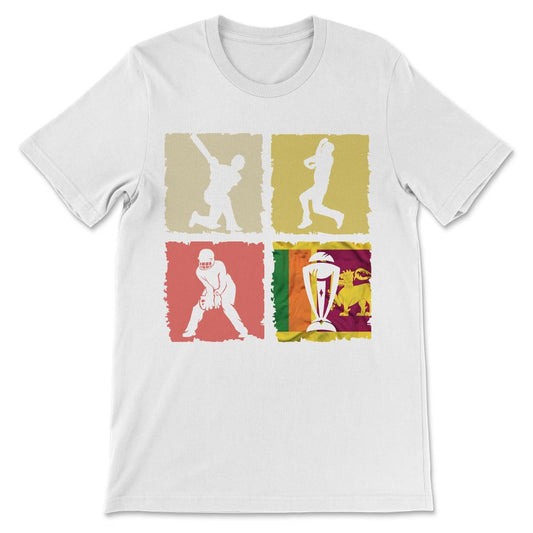 India - India Cricket - Support India Cricket for World Cup Gift Tee - White