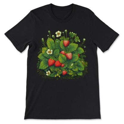 Done - Strawberry Fruit Berry Festival Fruitarian Farm Cute Picking - Black