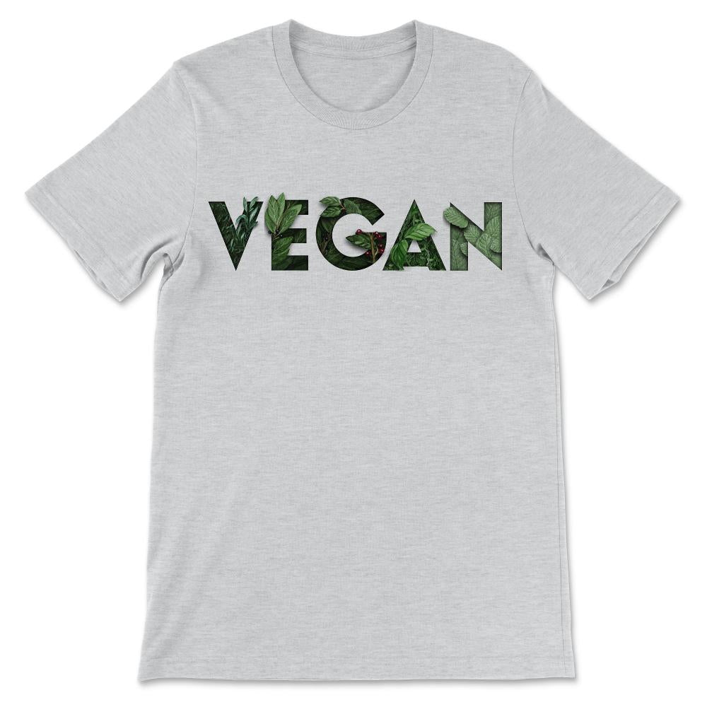 Vegan - Herbivore - Vegetarian Super Food Lover Gift Tee - Unisex - Ash