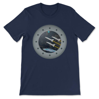 Space Shirt 1 Gift Tee - Unisex T-Shirt - Navy