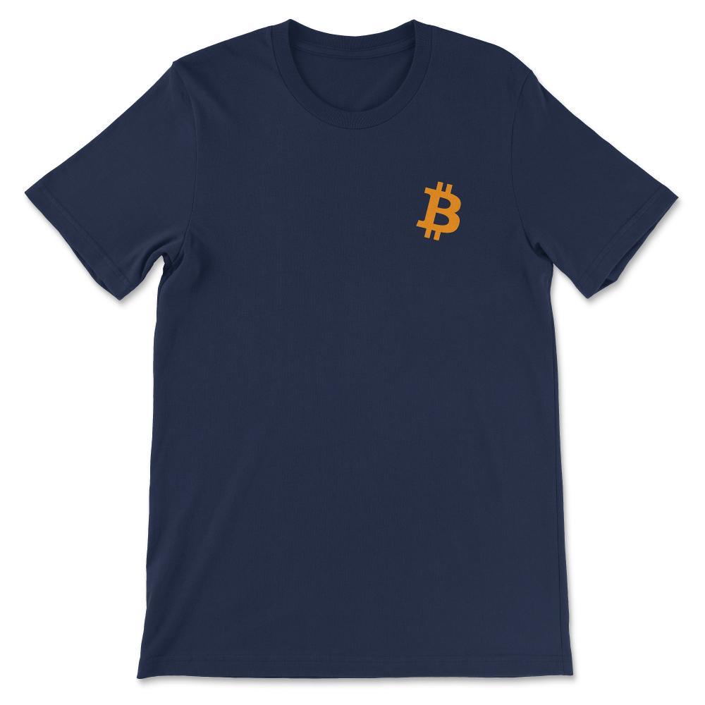 Bitcoin BTC Coin Crypto Trader #bitcoin Future Freedom Gift Gift Tee - Navy