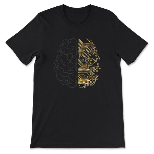 Machine Learning Shirt - Deep Learning and AI Gift Tee - Unisex - Black